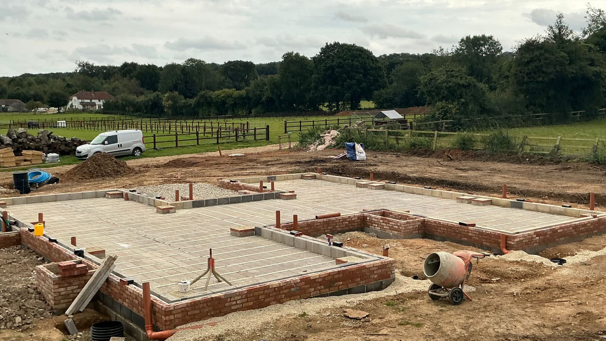 New build house foundations and construction in Salisbury – Complete Construction Salisbury